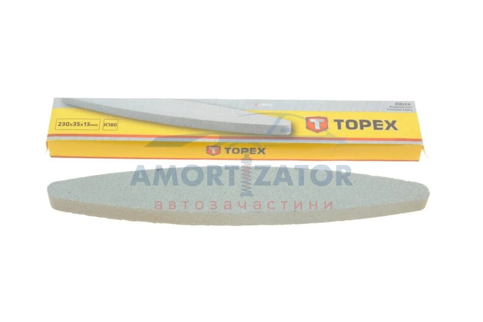 Брусок точильний "човник" 230 x 35 x 13 мм TOPEX 17B818 (фото 1)