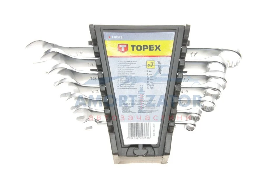 Набір ключів комбінованих TOPEX 35D379 (фото 1)