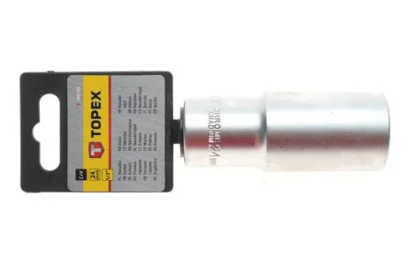 Головка змінна 6-гранна довга 1/2", 24 мм TOPEX 38D760