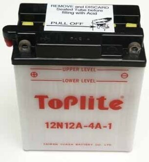 Мотоакумулятор TOPLITE 12N12A-4A-1