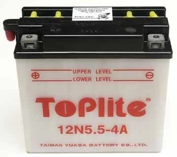 Мотоакумулятор TOPLITE 12N5,54A (фото 1)