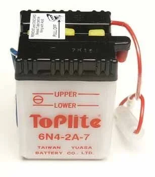Мотоакумулятор TOPLITE 6N42A7 (фото 1)