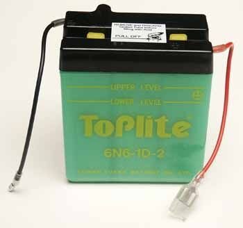 Мотоакумулятор TOPLITE 6N6-1D-2