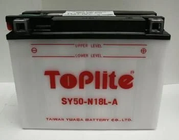 Мотоакумулятор TOPLITE Y50N18LA (фото 1)