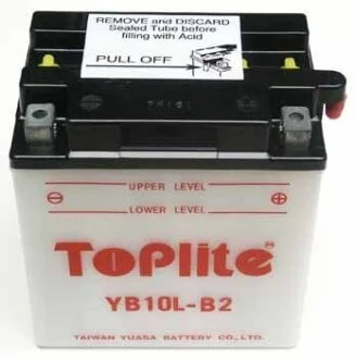 Мотоакумулятор TOPLITE YB10LB2