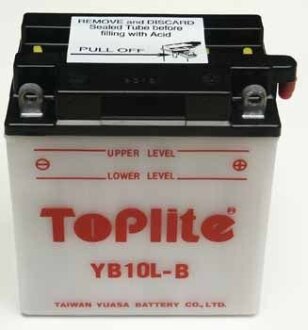Мотоакумулятор TOPLITE YB10L-B