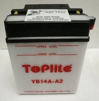 Мотоакумулятор TOPLITE YB14AA2