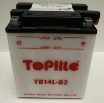 Мотоакумулятор TOPLITE YB14LB2