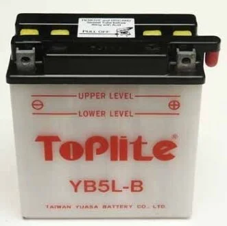 Мотоакумулятор TOPLITE YB5LB