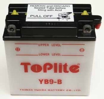 Мотоакумулятор TOPLITE YB9-B