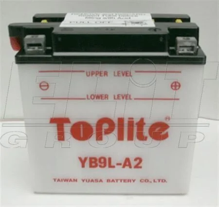 Мотоакумулятор TOPLITE YB9LA2 (фото 1)