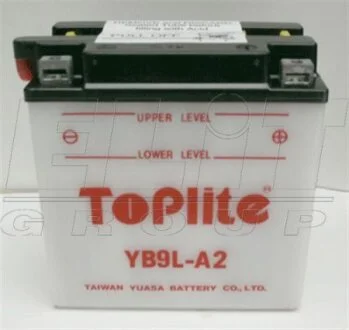 Мотоакумулятор TOPLITE YB9LA2