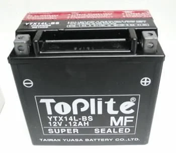 Мотоакумулятор TOPLITE YTX14LBS