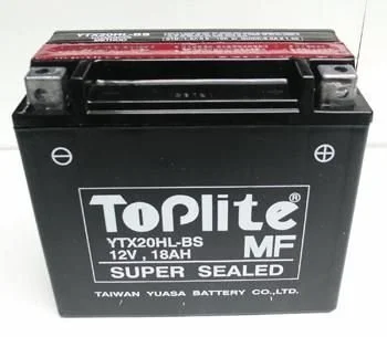 Мотоакумулятор TOPLITE YTX20HLBS (фото 1)