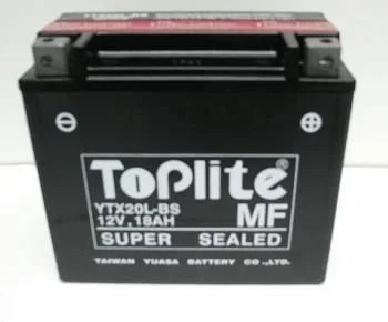 Мотоакумулятор TOPLITE YTX20LBS (фото 1)