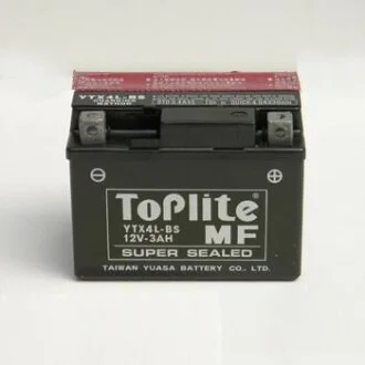 Мотоакумулятор TOPLITE YTX4LBS