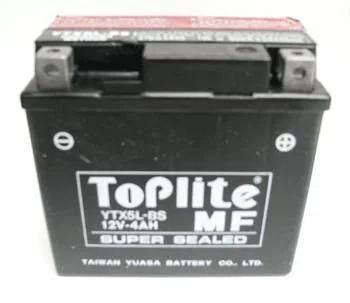 Мотоакумулятор TOPLITE YTX5LBS