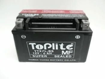 Мотоакумулятор TOPLITE YTX7ABS