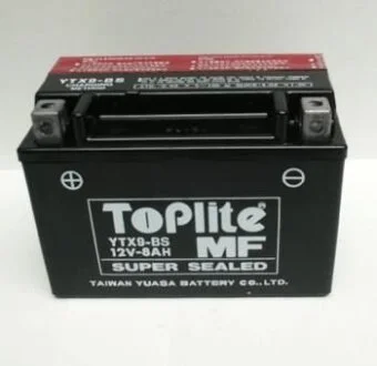 Мотоакумулятор TOPLITE YTX9BS