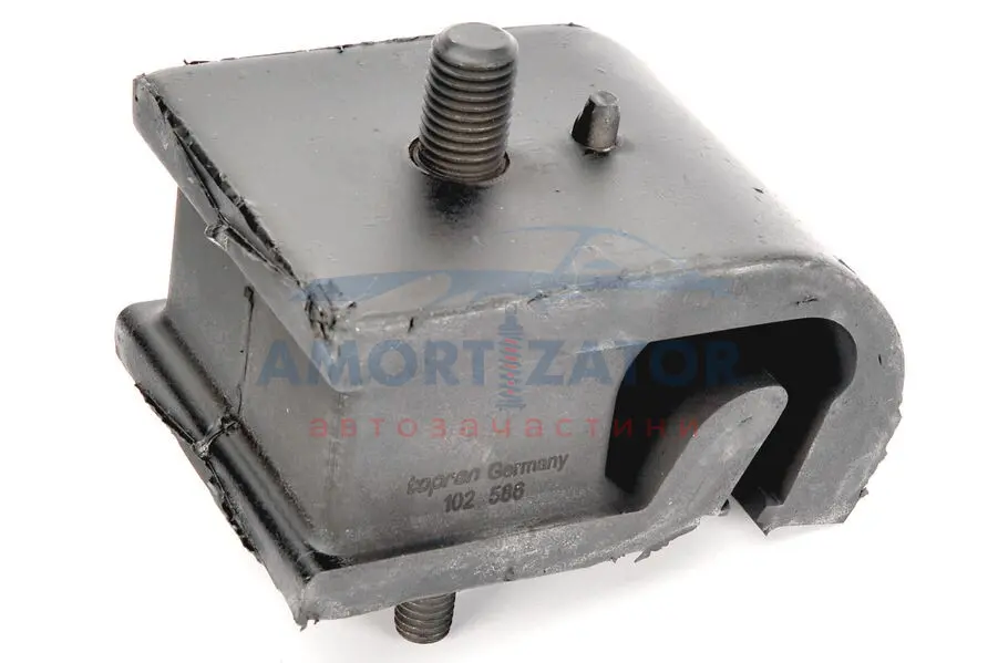Подушка коробки передач задн (мкпп) VW GOLF I, JETTA I 1.5D/1.6D 08.76-02.84 TOPRAN / HANS PRIES 102586 (фото 1)