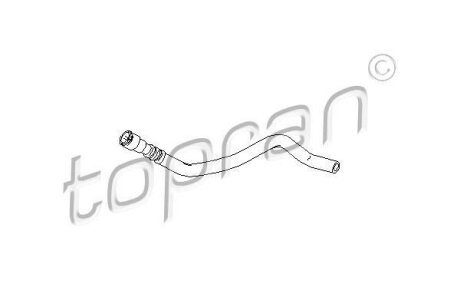 Шланг/трубка рульового механізму BMW 3 (E46) 2.0-3.0 02.98-12.07 TOPRAN / HANS PRIES 501732