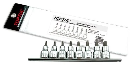 Набір біт п\'ятигранних 1/2" TOPTUL GAAG0806