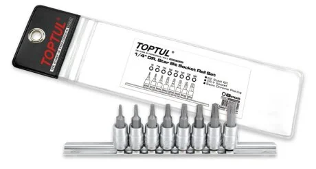 Насадка із бітами 1/4" TOPTUL GAAG0808
