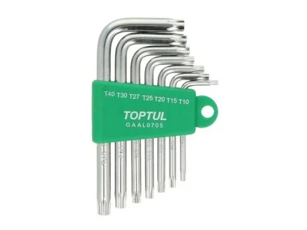 К-кт зіркоподібних ключів TORX TOPTUL GAAL0705