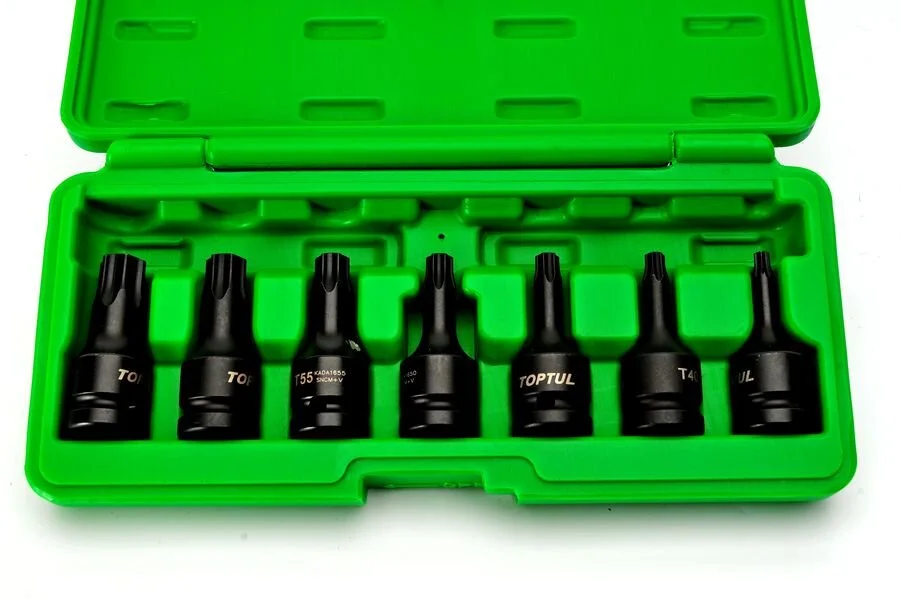 Набір головок TORX 1/2" 7 од TOPTUL GDAI0701 (фото 1)