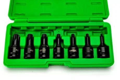 Набір головок TORX 1/2" 7 од TOPTUL GDAI0701