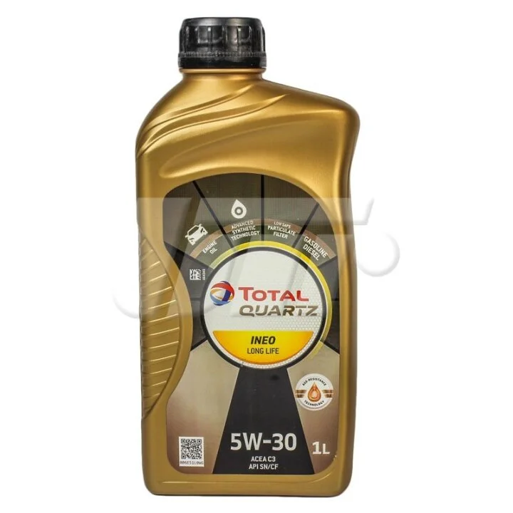 Олива моторна QUARTZ INEO LONGLIFE 5W-30 1л TOTAL 181711 (фото 1)