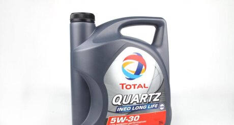 Олива моторна QUARTZ INEO LONGLIFE 5W-30 5л TOTAL 181712