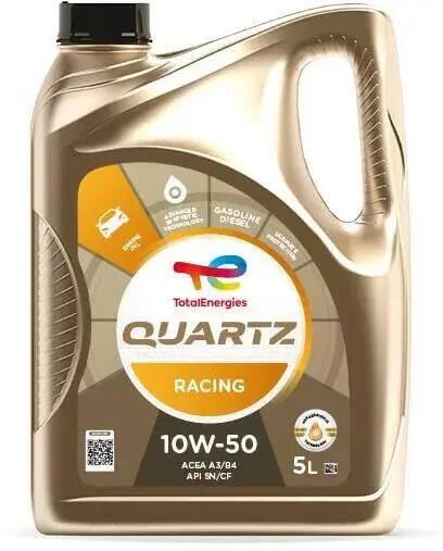 Моторна олива Total Quartz Racing 10W-50, 5л TOTAL 213699 (фото 1)