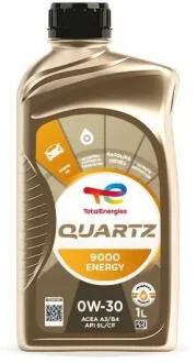 QUARTZ 9000 ENERGY 0W30, 1L (x12) TOTAL 213767