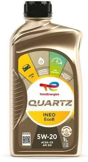 Олива моторна QUARTZ INEO ECOB 5W-20 1л TOTAL 213978 (фото 1)