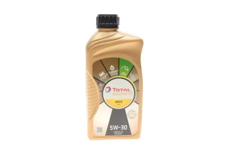 Олива моторна Quartz Ineo MDC 5W30 (1 Liter) TOTAL 214030