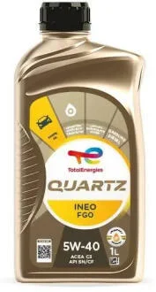 Олива моторна QUARTZ INEO FGO 5W-40 1л TOTAL 220194