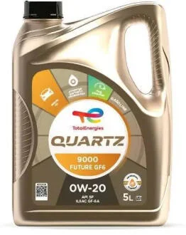 Олива моторна 0W-20 Quartz 9000 Future GF6 5л TOTAL 223757