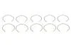 (EN) Front suspension seal guard (/зовнішній діаметр: 53мм, діаметр дроту: 1,8мм, кількість штук в упаковці: 10шт) HONDA CB, CLR KAWASAKI EN, ER, EX 125/250/500 1994-2009 TOURMAX CIR10 (фото 1)