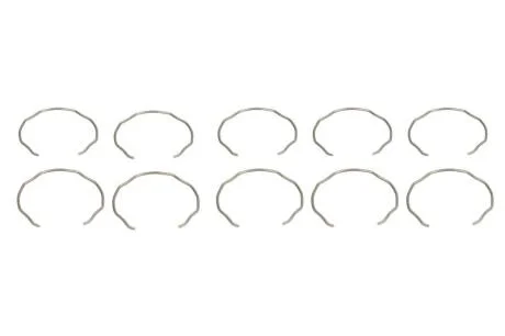 (EN) Front suspension seal guard (/зовнішній діаметр: 53мм, діаметр дроту: 1,8мм, кількість штук в упаковці: 10шт) HONDA CB, CLR KAWASAKI EN, ER, EX 125/250/500 1994-2009 TOURMAX CIR10