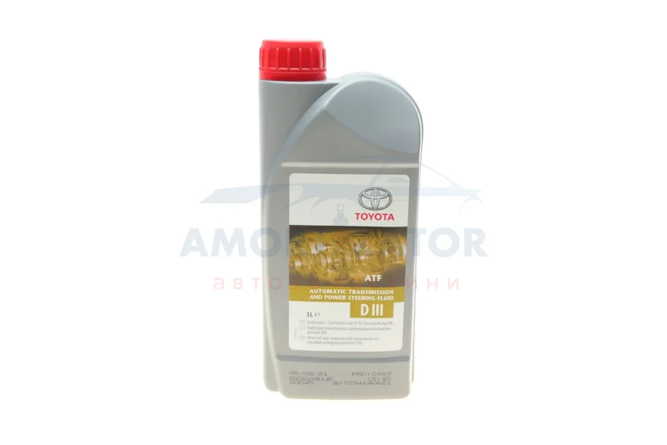 Олива трансмісійна Dexron III (1 Liter) 08886-80506 TOYOTA 0888680506 (фото 1)