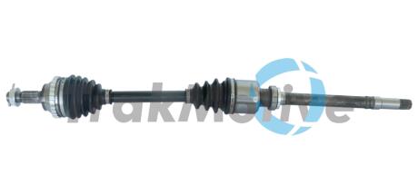 CITROEN піввісь прав. з ABS L=863mm 25/22 зуб. BERLINGO 1.4 i 96-11, XSARA (N0) 1.4 i TRAKMOTIVE 30-0189