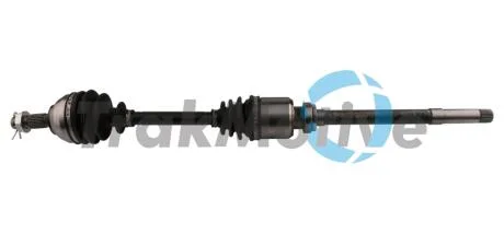PEUGEOT піввісь прав L=864mm 25/24 зуб. Partner 1.9 D 96-,Citroen Berlingo,Xsara,ZX TRAKMOTIVE 300265