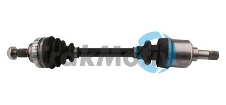 CITROEN піввісь лів. з ABS L=580mm 25/24 зуб.Berlingo 00-,Xsara, PEUGEOT PARTNER 2.0 HDI 00-08 TRAKMOTIVE 30-0268