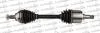 FORD піввісь лів L=578mm 36/26 зуб Focus -12, C-MAX 2.0 TDCi 07-10, VOLVO S40 II 2.0 D 04-10 TRAKMOTIVE 300434 (фото 1)