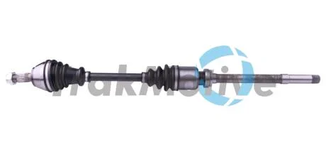 PEUGEOT Полуось прав. L=882mm 25/24 зуб. 306 1.9 SLD 94-01 TRAKMOTIVE 300610