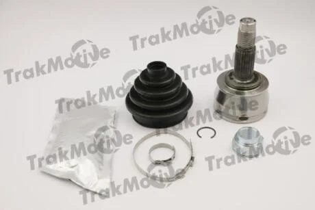 FIAT ШРКШ зовнішній к-кт 22/25 зуб. 500L 0.9 12-, LANCIA YPSILON 0.9 11-, OPEL ADAM (M13) 1.0 14-18, COMBO (X12) 1.4 12-, CORSA E (X15) 1.3 CDTI 14- TRAKMOTIVE 400113