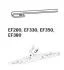 ExactFit Щітка склоочисника,каркасна OEМ (350мм) TRICO EF350 (фото 3)