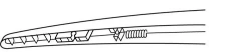 ExactFit Rear Щітка склоочисника,задня OEM (180мм) TRICO EX180