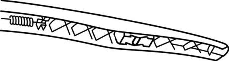 ExactFit Rear Щітка склоочисника,задня OEM (250мм) TRICO EX253